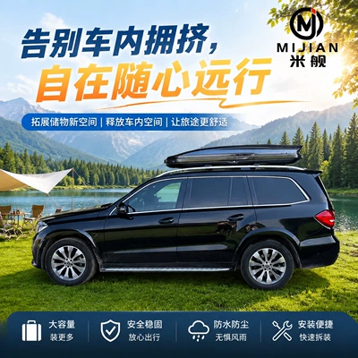 travel suitcase, DMI Roof box
