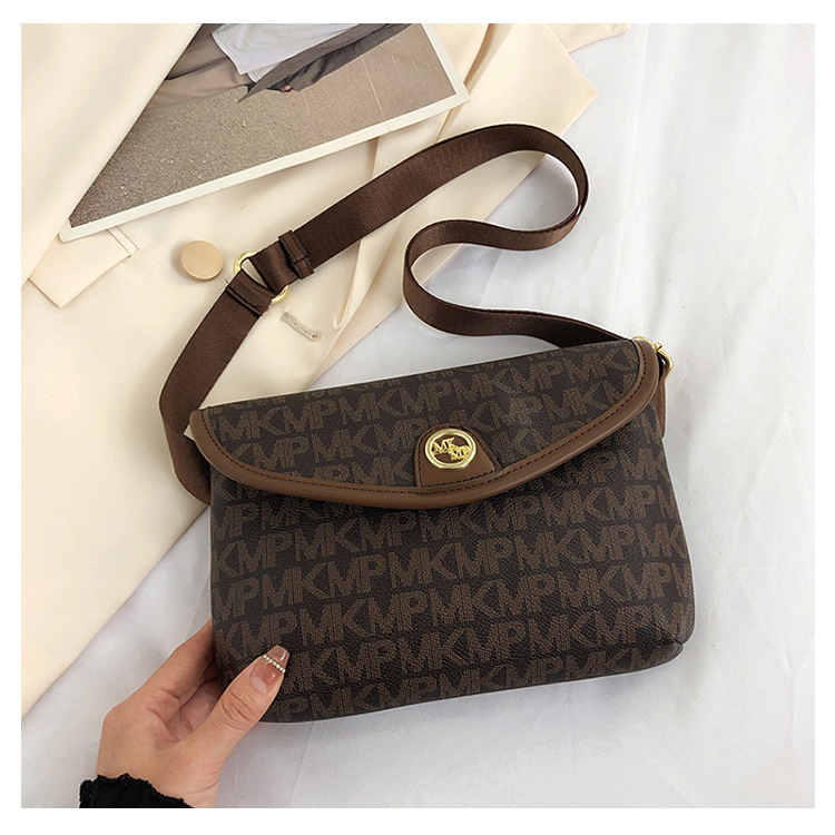 Small bags for women 2023 new trendy fashion retro printed crossbody bag chest bag versatile temperament single shoulder small square bag_voghion.com