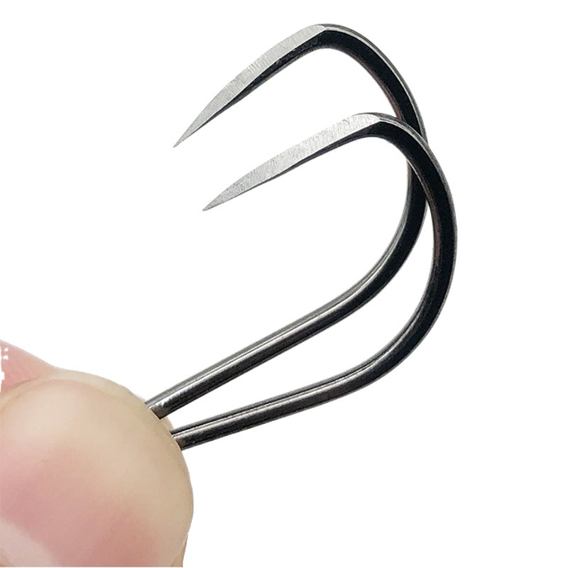 Jingjiang Blade New Oden Dapeng Hook Black Pit Large Hook Broken Scales Hand Research Large Anchor Hook Giant Fish Hook Wholesale