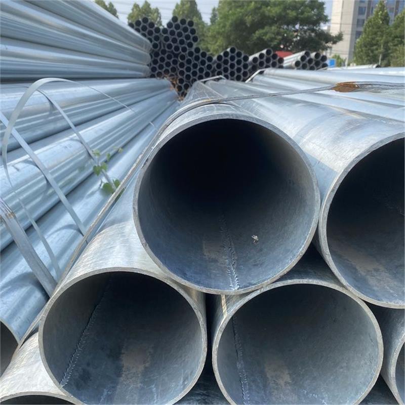 江西九江镀锌圆管消防管dn100管4分自来水圆管6分搭棚子圆管1寸镀
