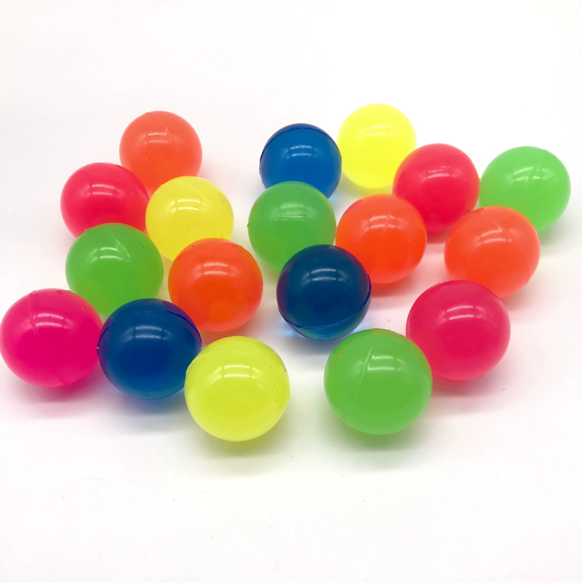 Цветные резиновые твердые эластичные шарики сплошные монохромные эластичные шарики детские игрушки оптом подпрыгивающие шарики мини