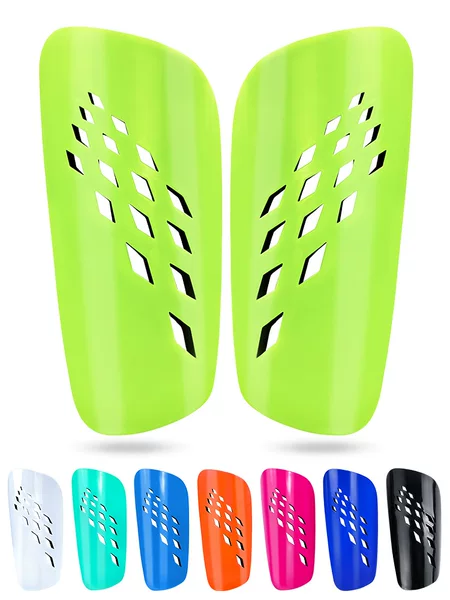 European and American In-Stock Football Shin Guards, Professional Competition Adult Shin Protectors, Thickened Children's Insert-Type Protective Gear