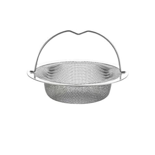 Stainless Steel Sink Filter Mesh – Universal Kitchen Basin Tool for Filtering Vegetable Scraps, Plus Odor-Proof Cover Net