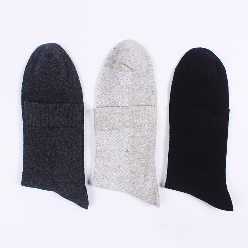 Calcetines calcetines de algodón para hombres a media pierna medias negras finas calcetines de verano calcetines de algodón absorbentes de sudor calcetines de hombre desodorante calcetines de algodón