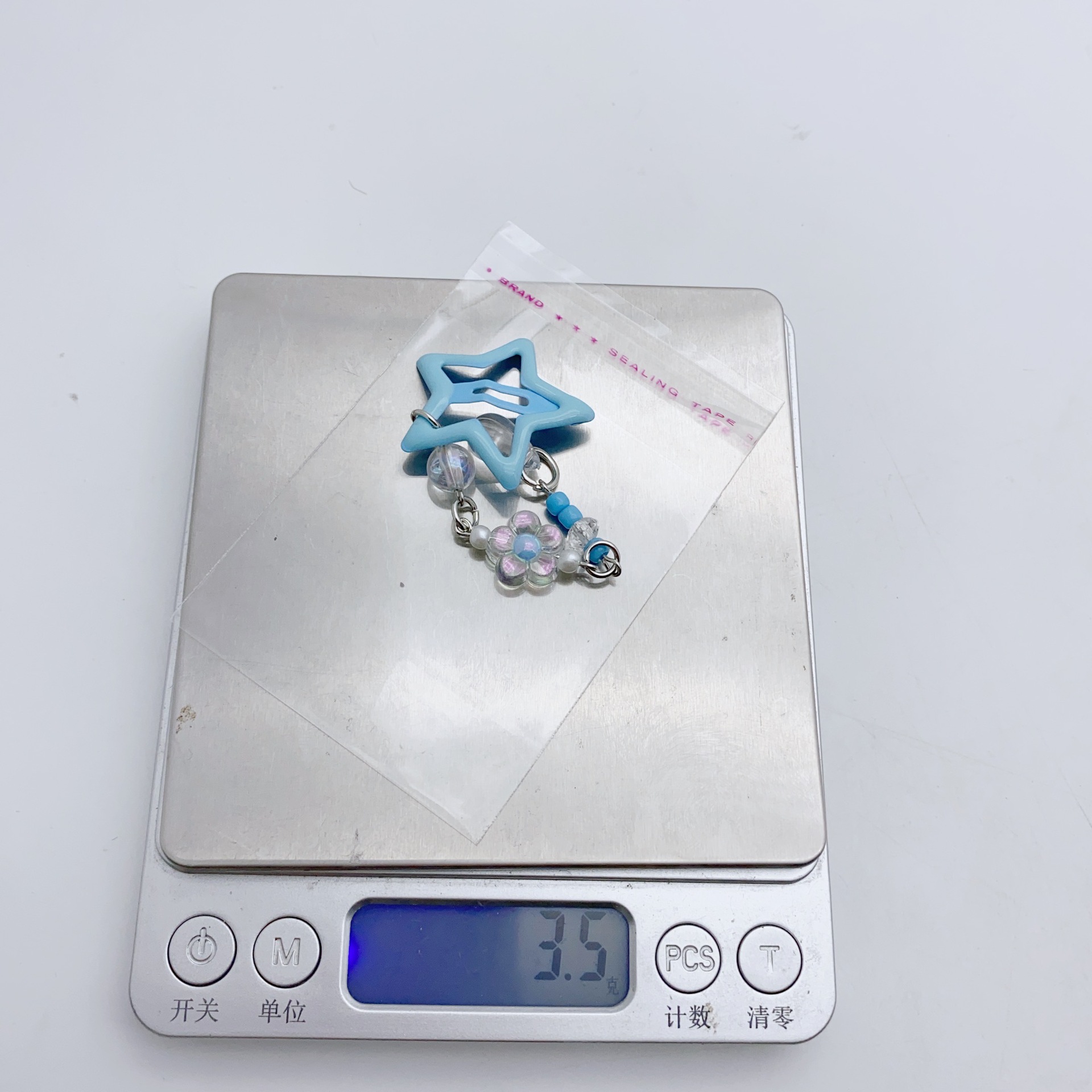 8g Weight Charm Hair Clips Hair Accessories Type 1 Piece Quantity Holiday, Street Occasion Alloy Material Pentagram Pattern All Seasons Season Women's Gender IG Style, Cute, Sweet Style IG Style Cute Sweet Women's Pentagram Alloy Charm Hair Clips 3