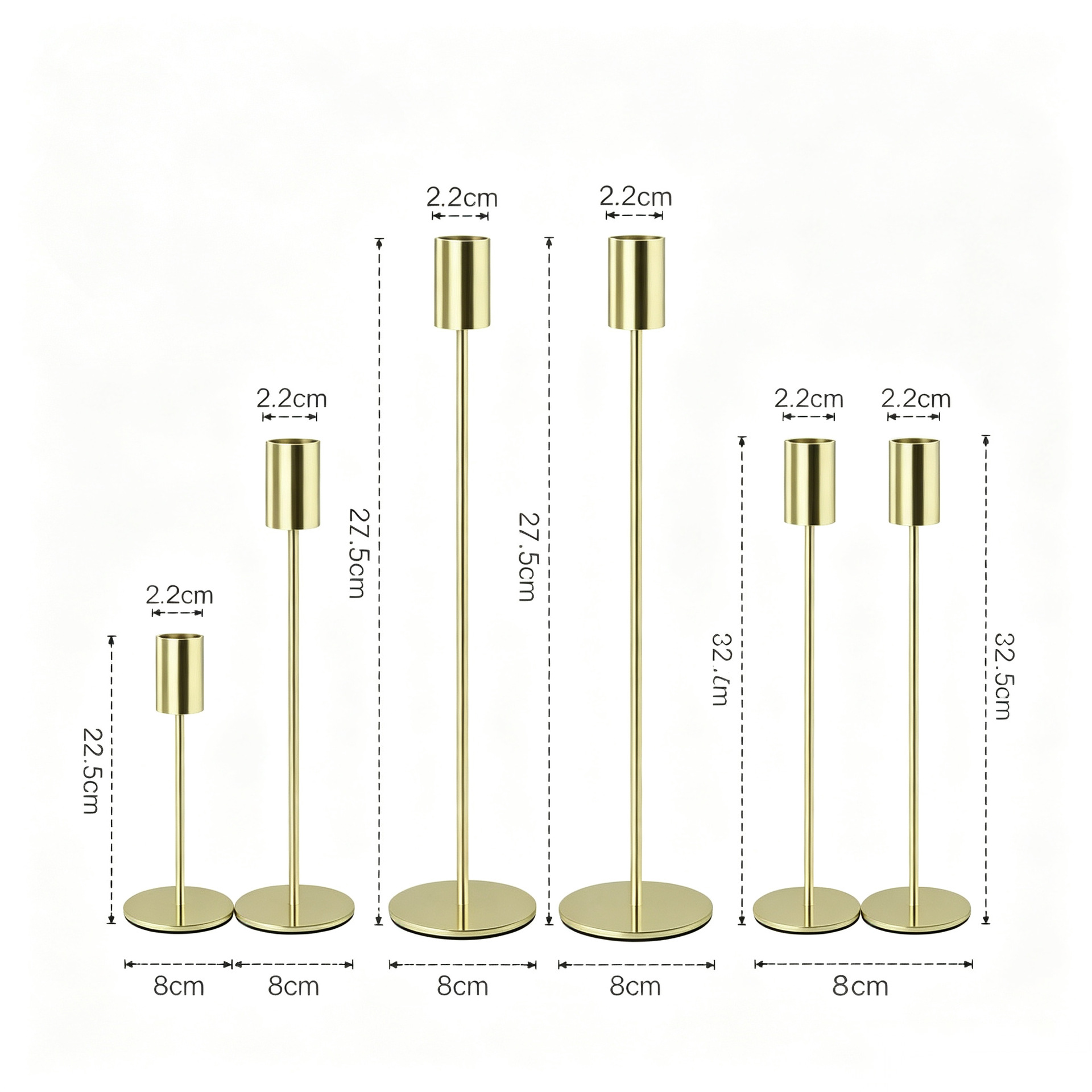 Viento nórdico cena romántica a la luz de las velas arte de hierro candelabro dorado decoración decoración ceremonia de bodas fotografía accesorios atmósfera
