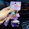 Sanrio, genuine bath foam, trend fashionable keychain, sophisticated key bag for beloved, car keys