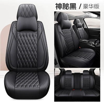 Four Seasons Pad | Enclosed Seat Covers - mysterious-black-comfort-edition-universal