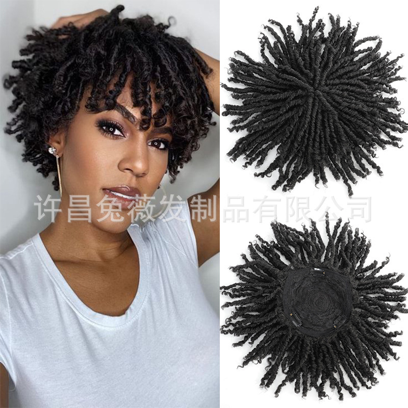 African dirty braid hair piece female male tube 100g black dirty braid direct clip top hip-hop modeling hair piece wholesale African dirty braid hair piece female male tube 100g black dirty braid direct clip top hip-hop modeling hair piece wholesale