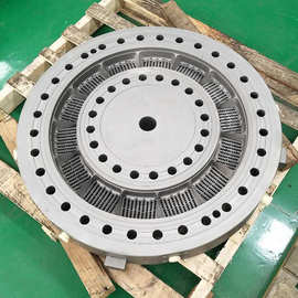 喷砂加工 铝合金 不锈钢表面喷砂处理  轮胎模具加工前后对比