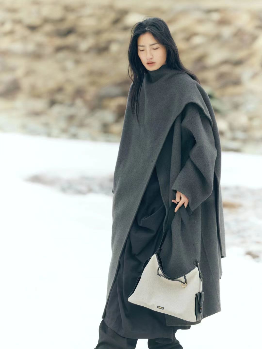 Serie de vacaciones, bolso de hombro único de gran capacidad para desplazamientos diarios, de alta gama y versátil._voghion.com