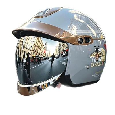 Motosiklet kaskı (dəbilqə) – 3C Certified Electric Motorcycle Helmet with