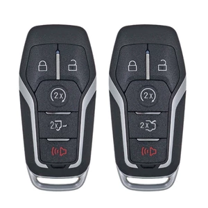 5 düyməli Ford Edge Mondeo Explorer avtomobil açarı üçün dəyişdirmə qabığı