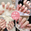 Fake nails, short nail stickers for manicure, wholesale