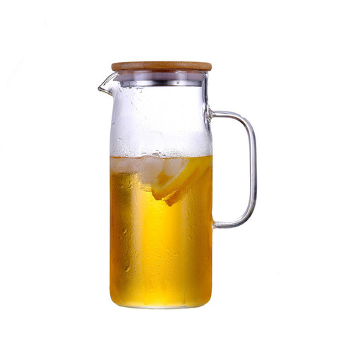 Zhenqi manufacturer wholesale household daily use transparent kettle one-piece dropshipping high borosilicate glass cold kettle cold kettle
