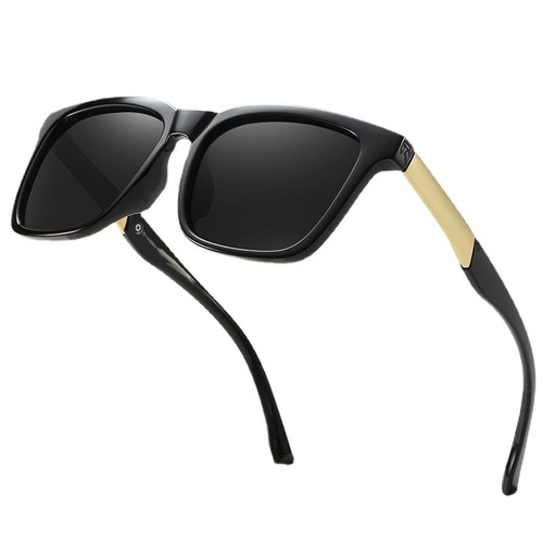 Internet celebrity sunglasses for men while driving and fishing, polarized toad glasses for drivers, pilot trendy sunglasses, anti-UV shading