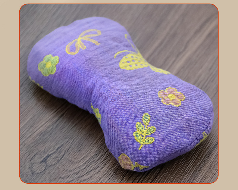 Mugwort Wrist Rest Mouse Pad Set Breathable Double Gauze Sweat Absorbing Office Wrist Support Short Style preparation