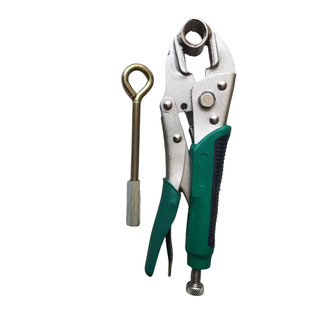 Factory Straight Hair Floor Heating Pliers Manual Heating Pipe Disassembly and Cleaning Powerful Pliers