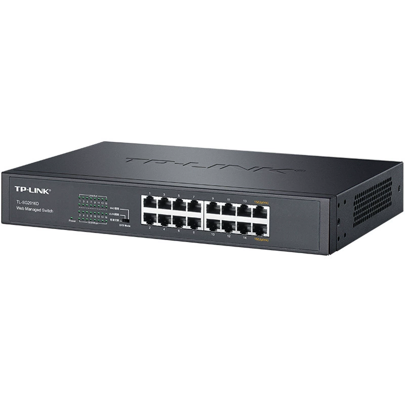 TP-LINK полный гигабитный веб-управляемый коммутатор TL-SG2016D