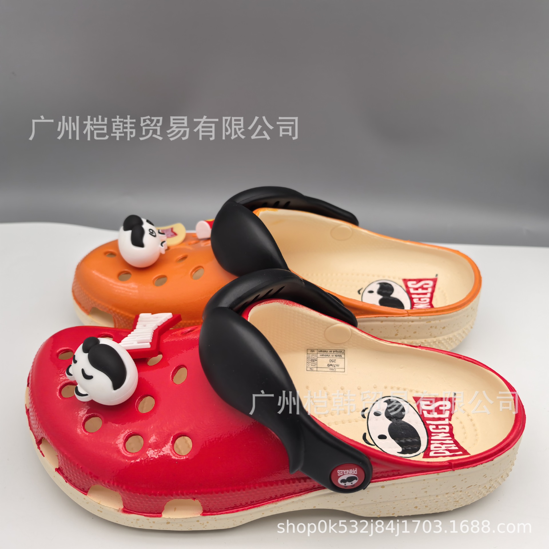 Sandalias de playa antideslizantes de dibujos animados