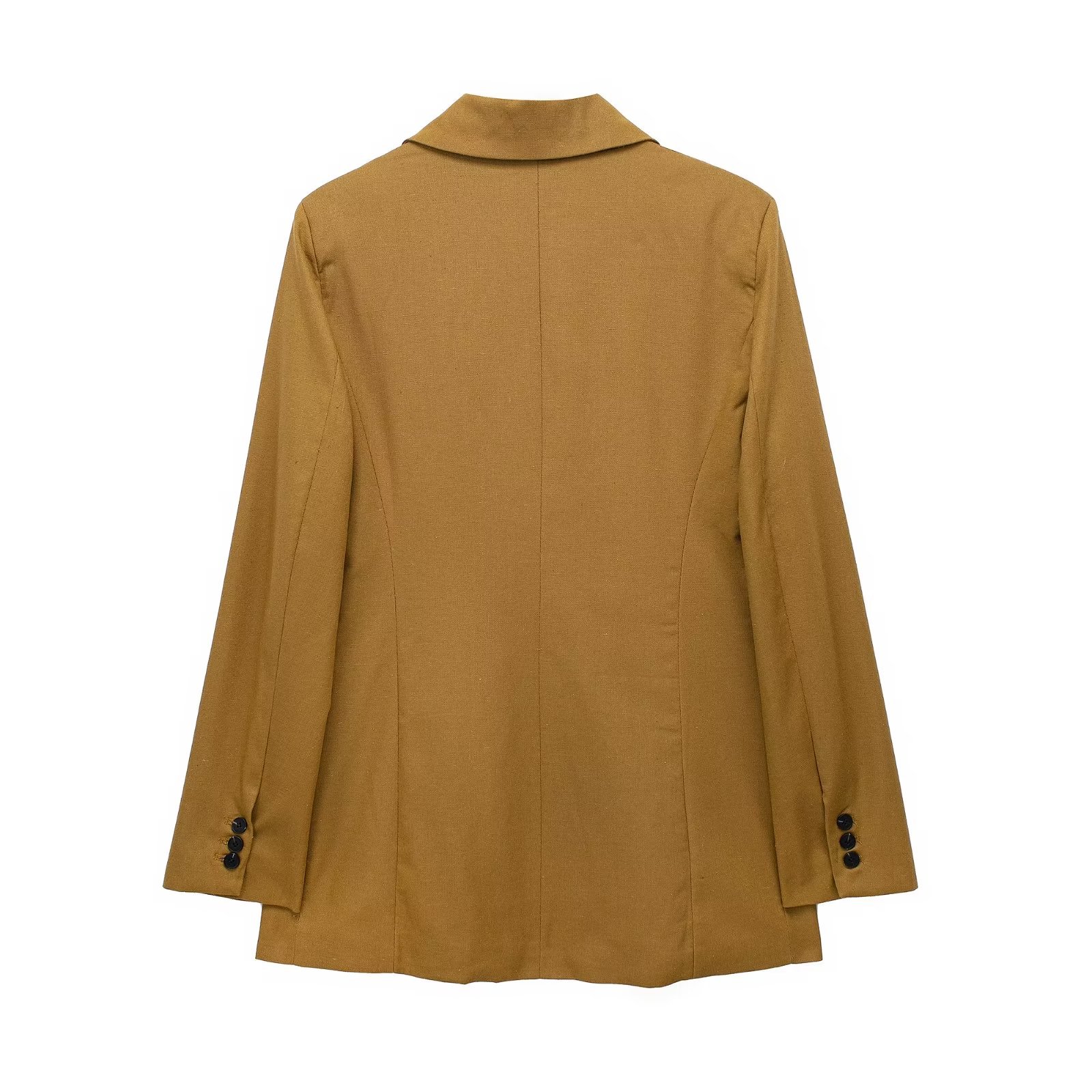157g Weight Long Sleeve Sleeve Length Viscose fiber Fabric Type Pants Sets Sets Type 3 Pieces Set Quantity Daily Occasion Turndown Neckline Regular Fit Fit Type Solid Color Pattern Summer, Spring Season Women's Gender Business, Classic Style Style Women's Long Sleeve Blazers Business Classic Style Solid Color 107