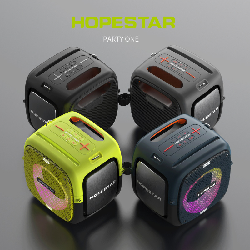 HOPESTAR-PARTYONE2022ハイパワーbluetoothスピーカーマイク付きk歌家庭ktv便|undefined