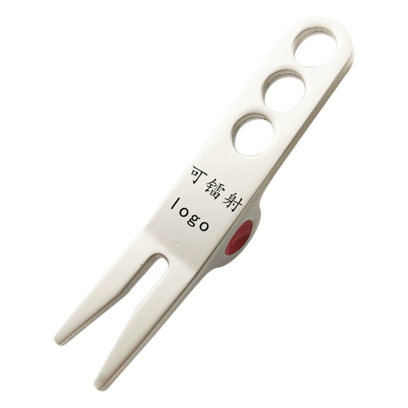 Трансграничные на складе поставки гольф Дивот Инструмент Зеленый вилка цинкового сплава трава вилка дерн инструмент