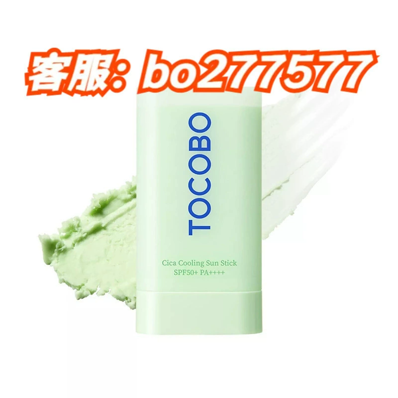 Стик для солнцезащиты TOCOBO Cica cooling, SPF50+ PA++++, 19 г лёгкая защита