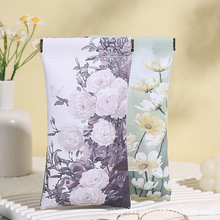 【首单包邮】ins轻奢风油画弹片眼镜袋墨镜盒太阳镜收纳自动闭合