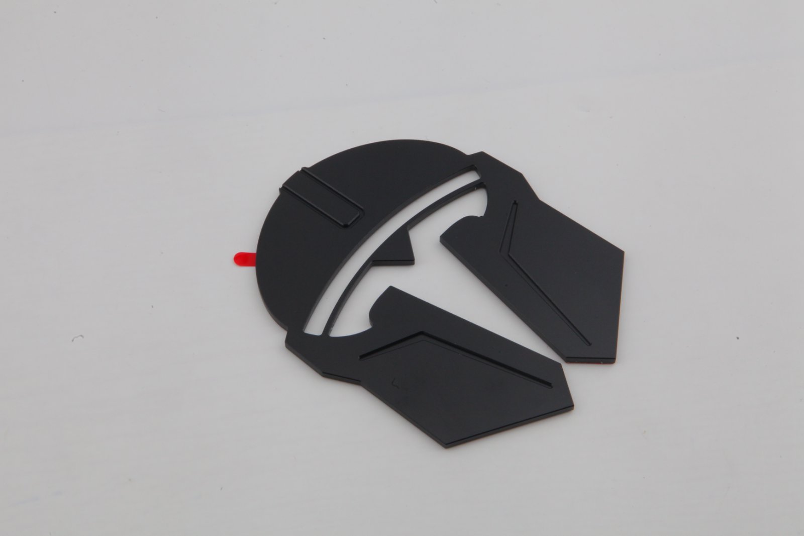 Suitable for Tesla's New Model 3/Y/Yl the Mandalorian Aluminum Alloy Metal Car Logo