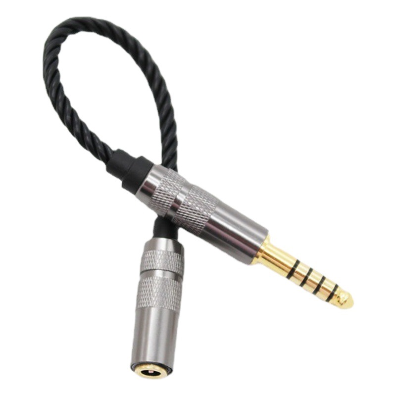 Zhongshan Zhen cable adaptador de equilibrio de sonido 3,5 hembra a su vez 4,4 Equilibrio macho cable de audio de cobre libre de oxígeno