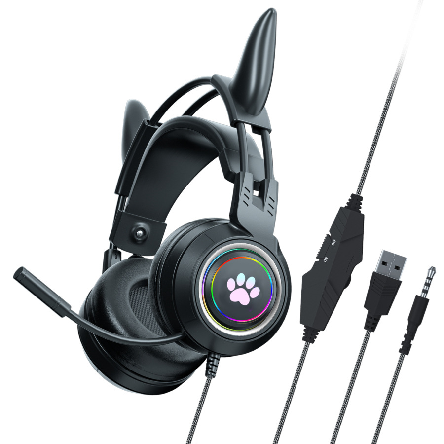 Soyto Amazon Huaqiang Norte juego PS5 auricular ordenador móvil en vivo auriculares con cable auriculares e-deportes auriculares