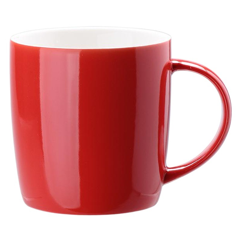 Tazas personalizadas al por mayor, de color sólido, con marca compartida, tazas de cerámica para souvenirs, tazas esmaltadas, impresión de logotipo por sublimación.