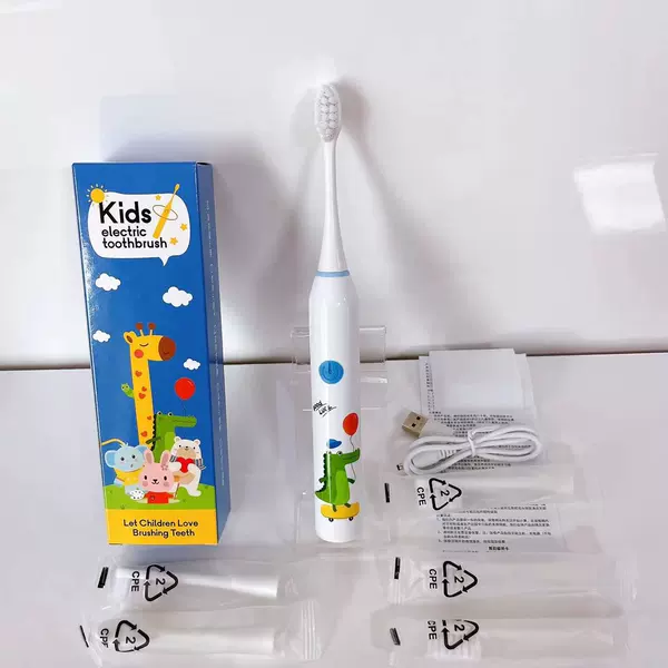 332 crocodile white 6 brush heads