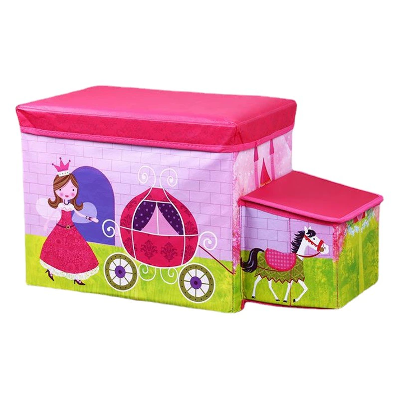 Прямые продажи с фабрики, детский табурет для хранения игрушек, мультяшный передний ящик для хранения, складной складной ящик для хранения предметов домашнего обихода