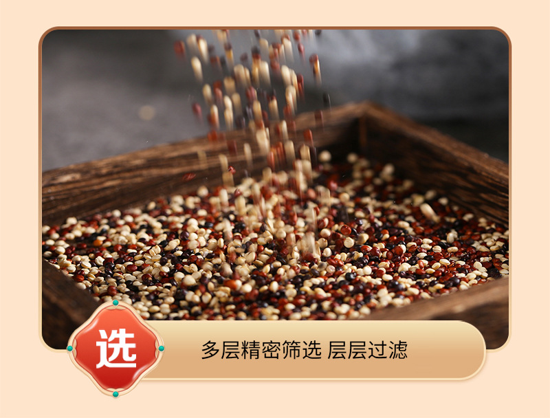 Cooked Tri-Color Quinoa 500g Bag Low Temperature Roasted Ready to Cook Grain for Salads Porridge and Bowls in use