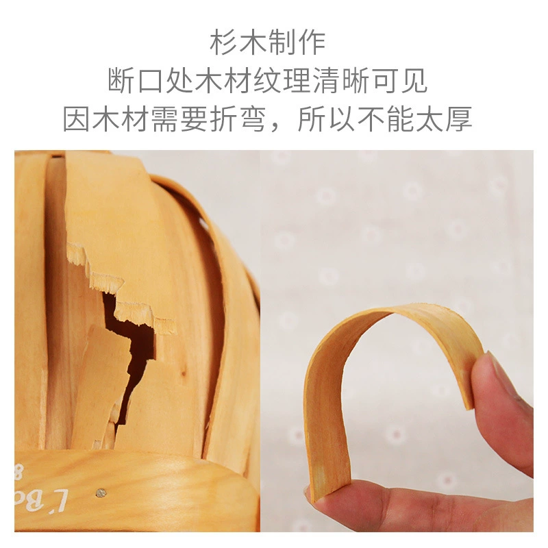 Woven handheld medical mask, storage basket, bread