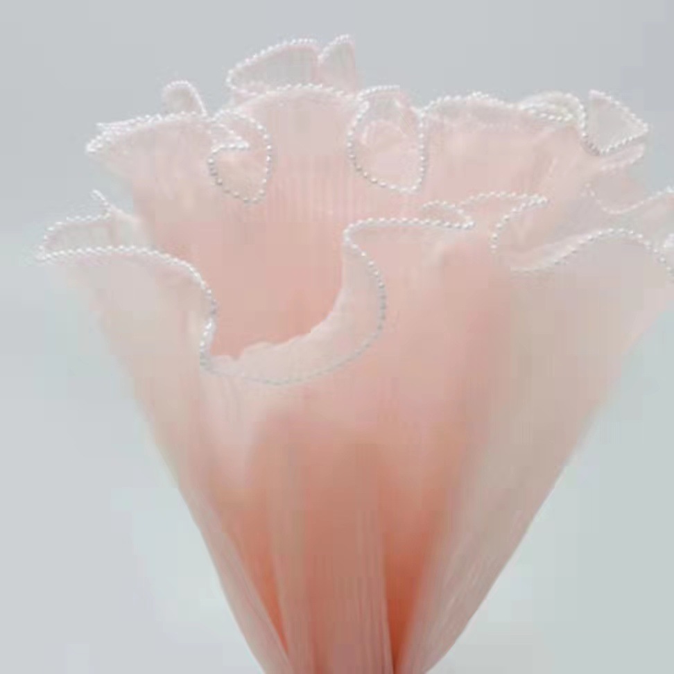 Hilo de pulverización de perlas flor material de embalaje hilo de pulverización llano DIY pastel de hornear flor decorativa material de embalaje