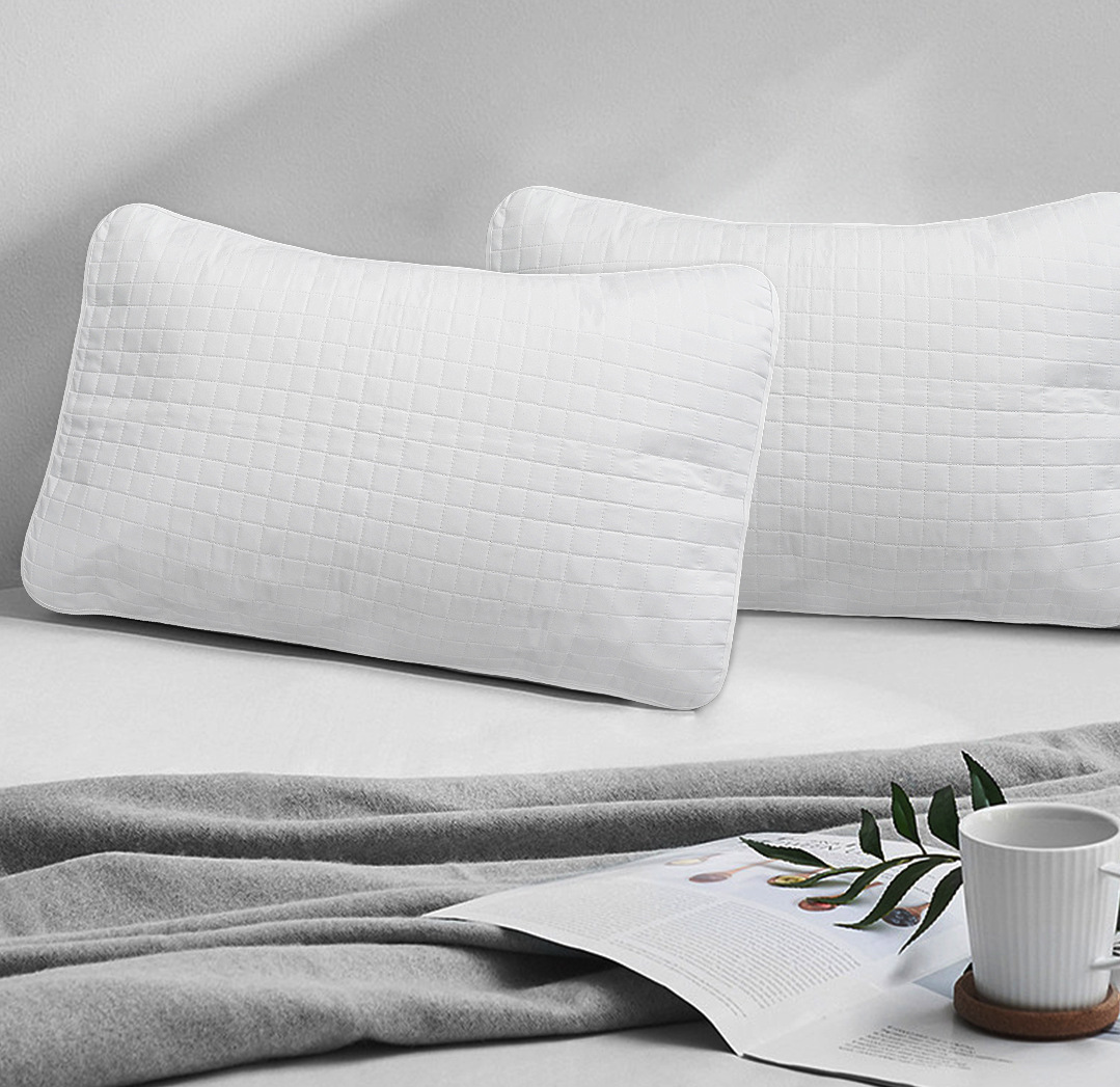 Capa protectora aislante para el núcleo de la almohada, funda de almohada de algodón lavable para uso doméstico, protector de núcleo de almohada anti-sudor y aceite para hombres, protector de almohada a prueba de suciedad, barrera contra la suciedad de la almohada.