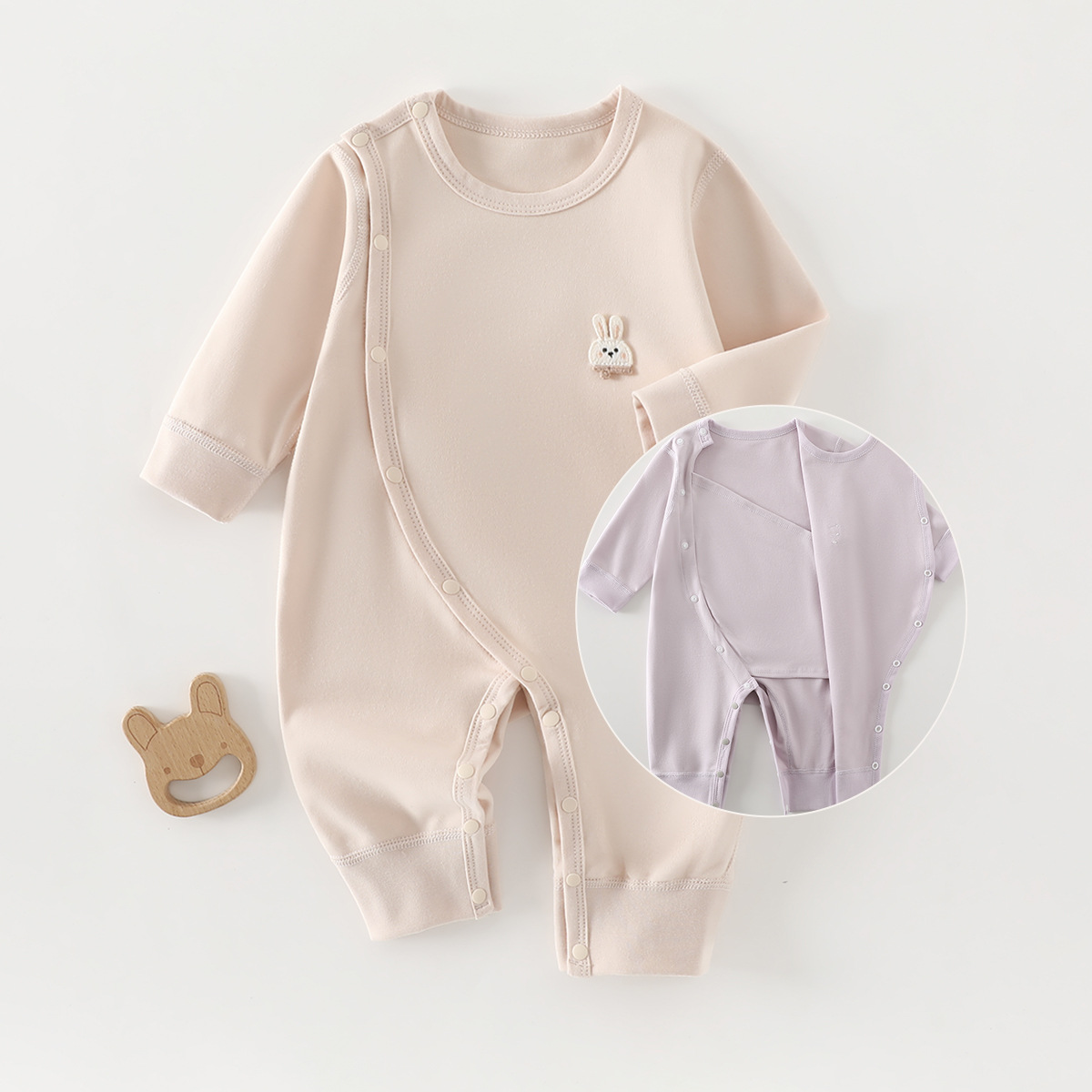 Pink rabbit [double-layer belly protection] / 59 yards