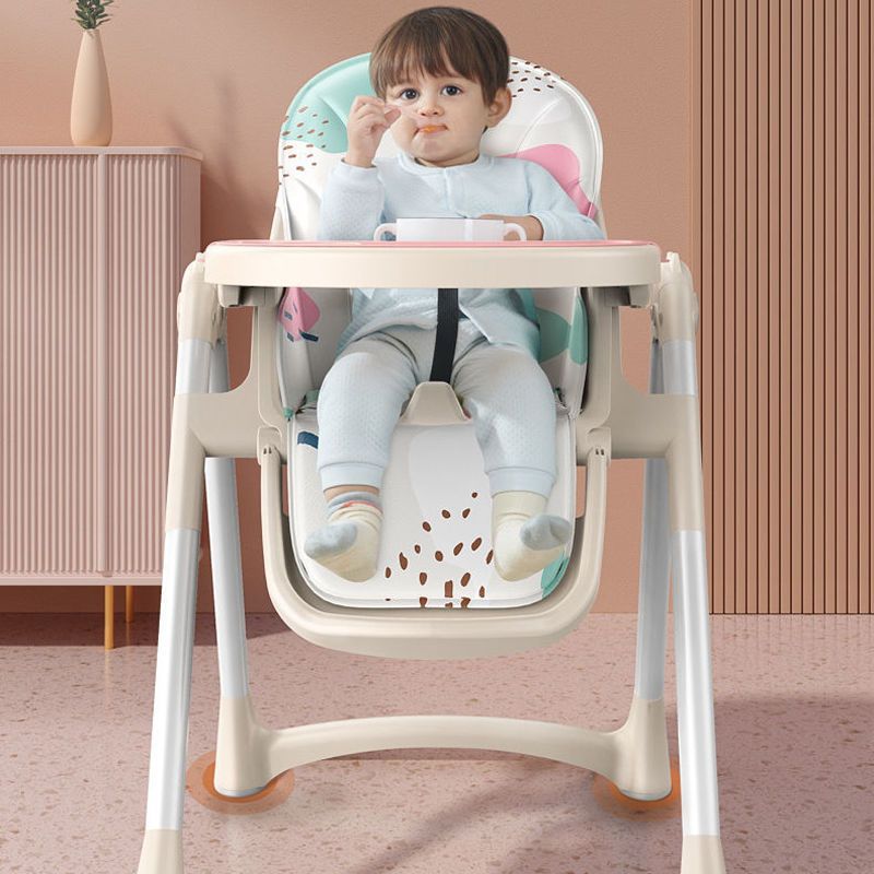 Baby Dining Chair Foldable Multifunctional Children's Portable Baby Eating Seat Home Baby Learning to Sit Dining Table and Chairs