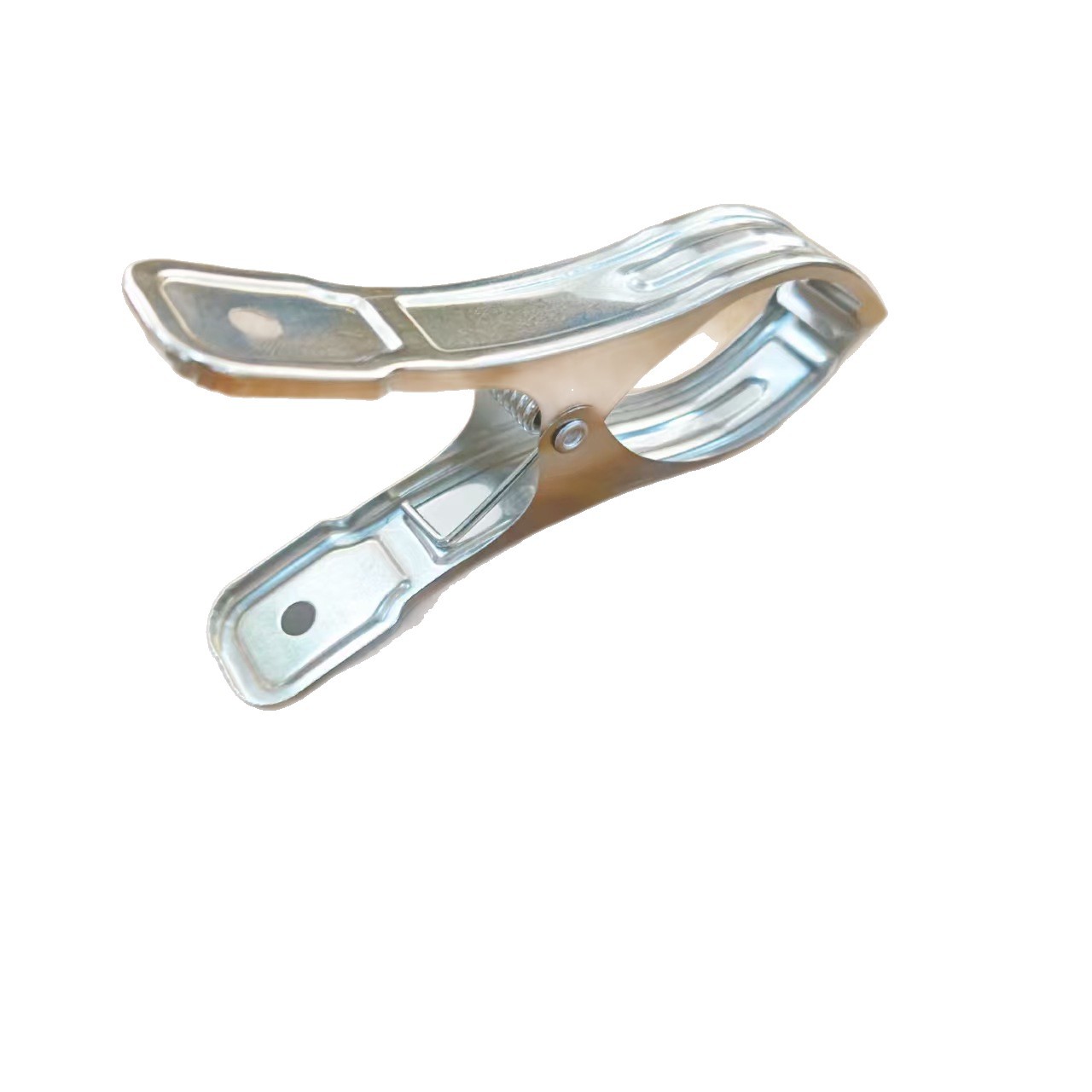 Hogar 6 piezas de acero clip de edredón clip a prueba de viento clip abierto grande ropa de secado fresco edredón pantalones calcetines clip