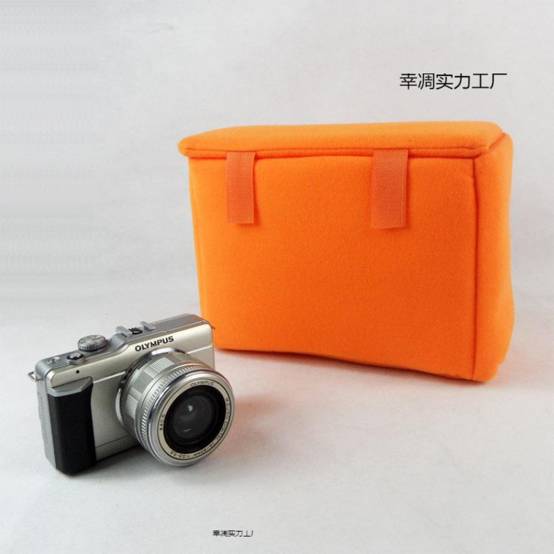SLR 카메라 가방 벨벳 충격 방지 라이너 카메라 MENGCHENG 마이크로 단일 방진 재고 무료 배송