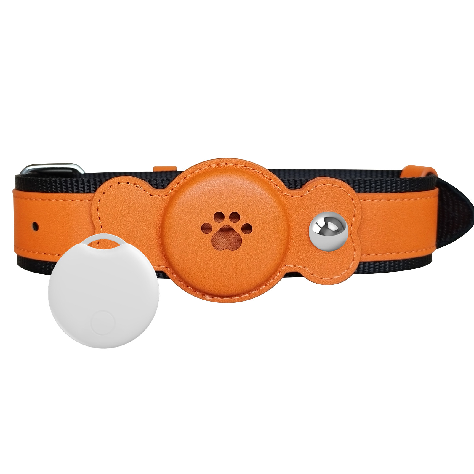 Collar para Perro con Localizador Antipérdida, con Localizador Autorizado por Apple para Rastrear Perros, Producto Premium de Amazon para Uso en Automóviles.
