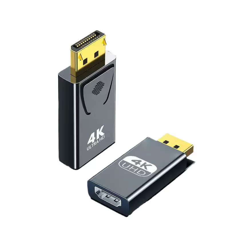 DP to HDMI rotor connector DisplayPort interface rotor conversion 4K DP to hdmi