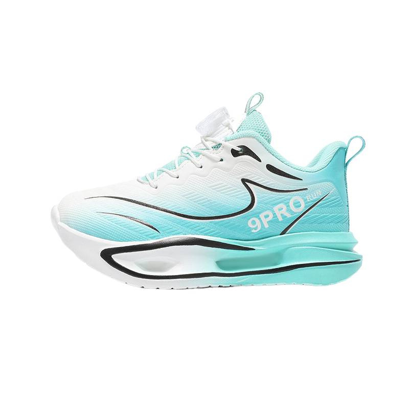 Red Rabbit 9RO zapatos de carrera de otoño 2025 estudiantes de niños amortiguadores de cuero anti-torsión botón giratorio zapatillas deportivas de carrera