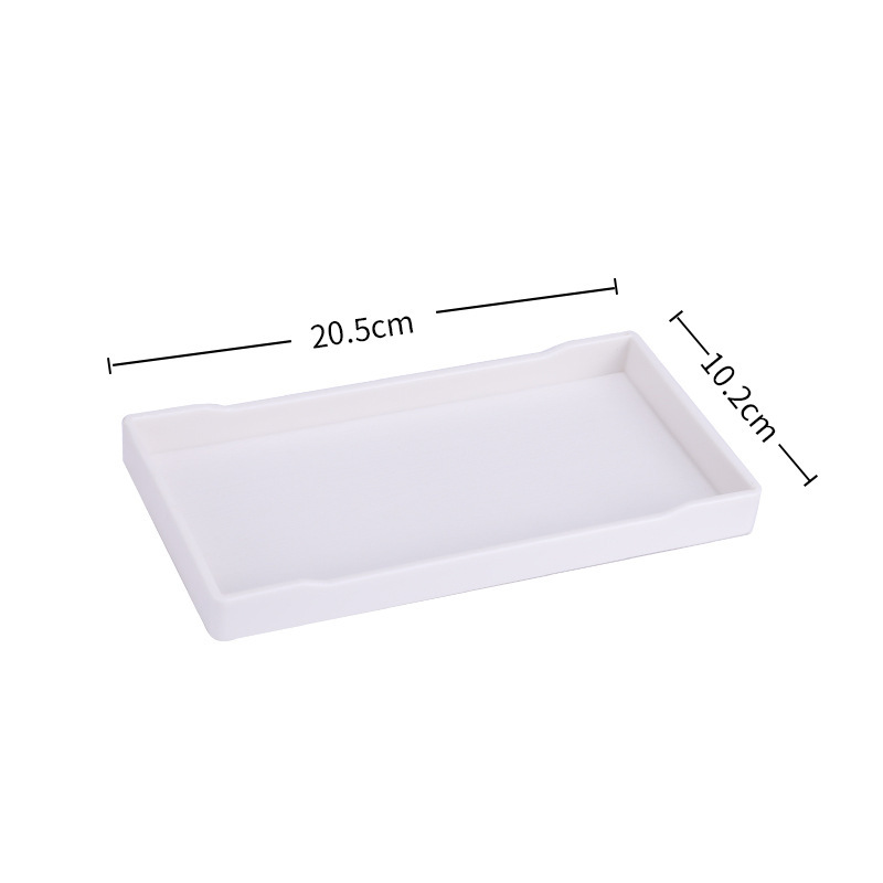 Pallet blanco de plástico