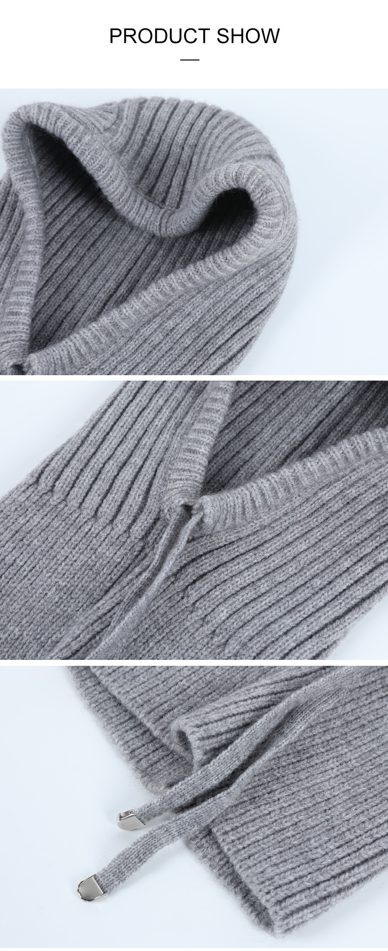Title 3, Cappello da donna in peluche con collo spesso, ...