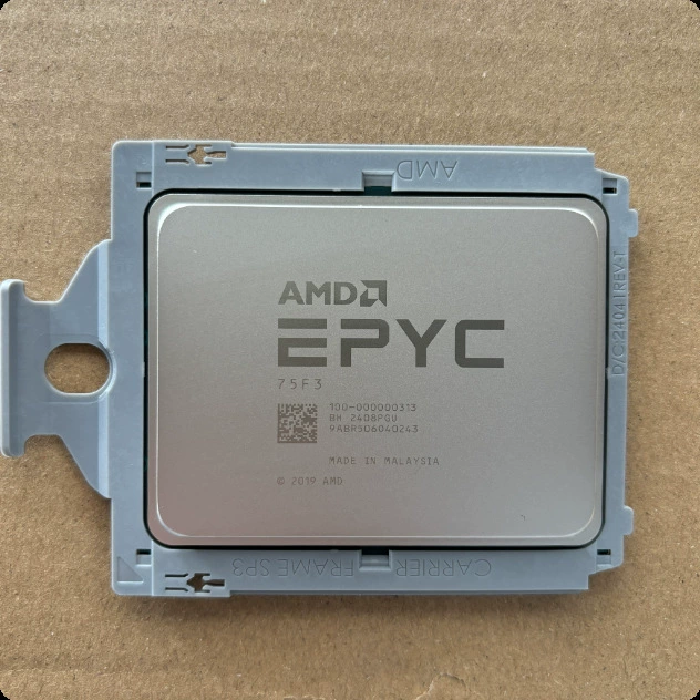 Применимо к серверам с замком или без замка CPU AMD7763 7543 7H12 7742 7642 7542 Да