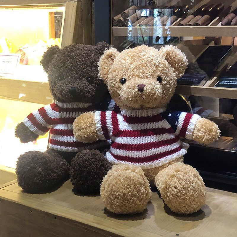 Teddy panda muñeca de peluche muñeca de tela muñeca abrazo oso almohada linda niña regalo de cumpleaños